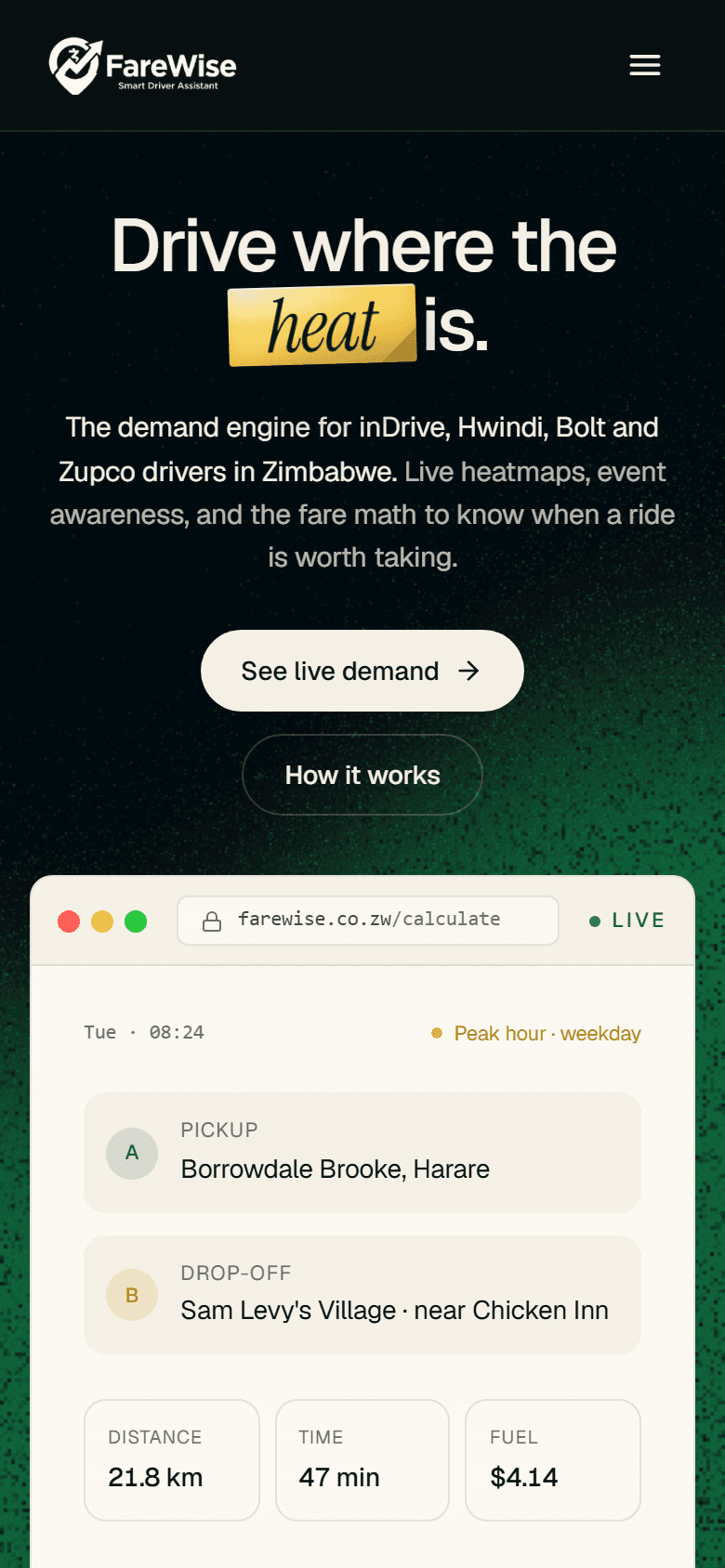 FareWise — Know when a ride is worth taking