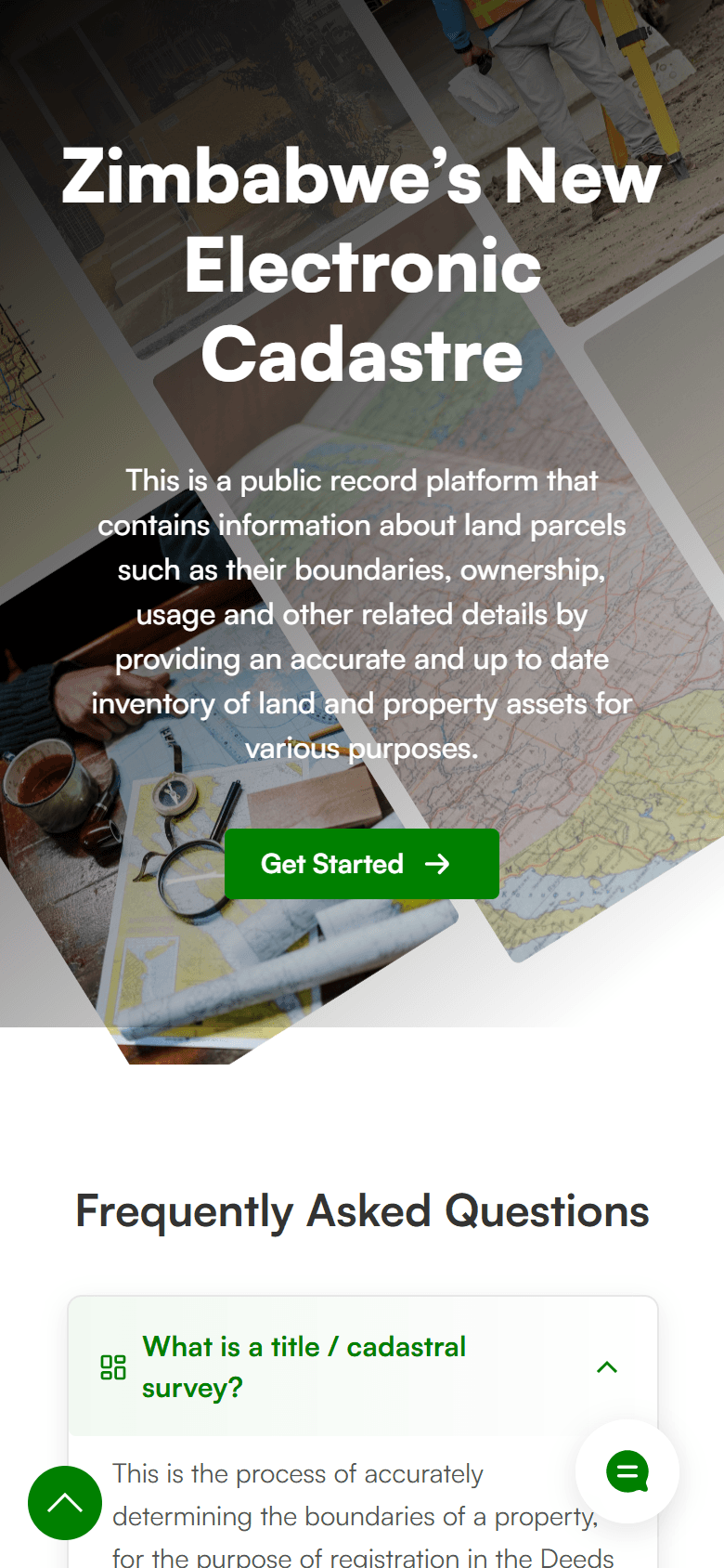 Zimbabwe eCadastre — A public record the nation can query